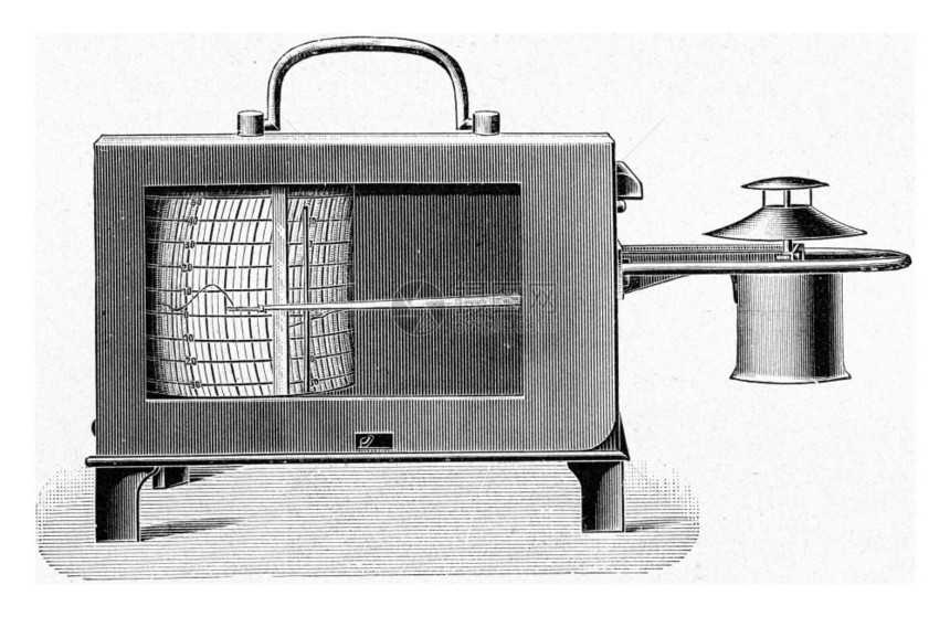 自动录制温度计古代刻画插图190年宇宙与人类图片