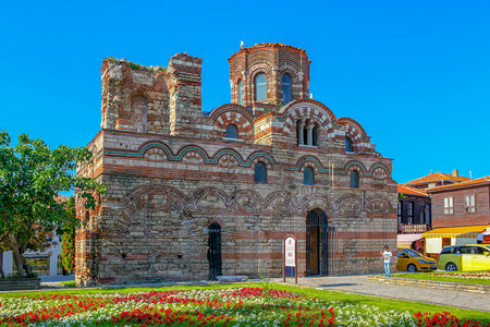 位于省份保加利亚Nesebar2019年5月日Nesebar被封为Nessebar是一个古代城市是位于布尔加斯省的保利亚黑海岸的主要滨度背景