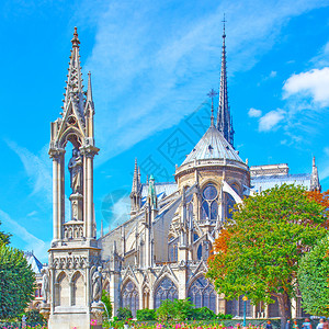 法国巴黎圣母后院法国图片