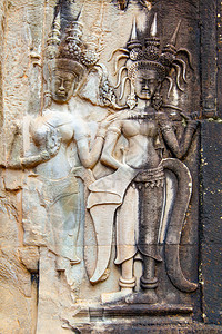 柬埔寨吴哥渡寺两座古代清真图片