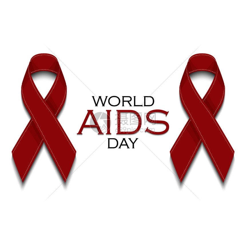 世界艾滋病日概念图片