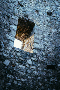 古老的石头废墟德国的堡垒图片
