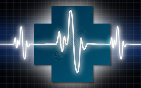 脉搏心脏交叉3D介质图片
