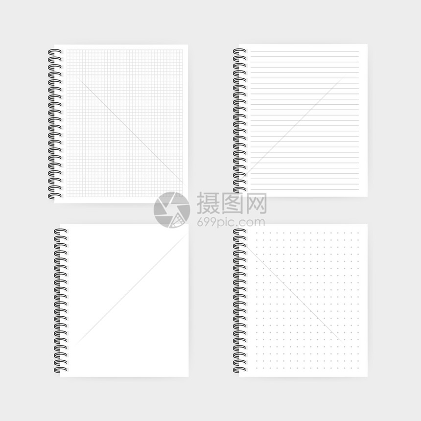 笔记本模型用于您图像文本或公司身份细节的位置空白在透明背景上蒙阴影矢量存插图图片