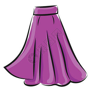 夹胶玻璃展示紫色裙子表的剪贴板夹在顶部漂浮底上面有如此多的飞狐矢量彩色图画或插插画