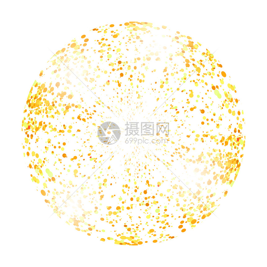 白色背景上孤立的黄面形圆白色背景上孤立的黄面形圆图片