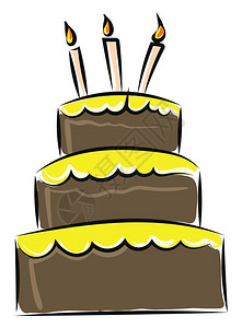 这是庆祝生日或周年的蛋糕图片