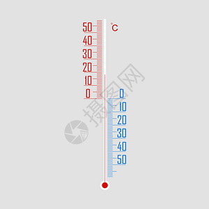 平面设计中的温度矢量图标温度计Eps10温度计矢量图标温度计背景图片