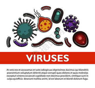 医学预防细菌微生物用于学信息或和单设计应用设计科学语言图片