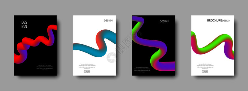一组带有构成背景液体颜色形状的动态抽象封面海报的外观设计未来Eps10一组带有构成背景液体颜色形状的动态抽象封面海报的外观设计背景图片