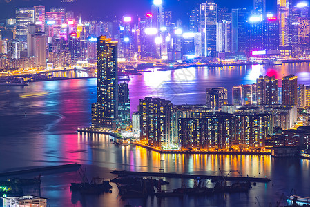 香港2019年8月香港市现代建筑摩天大楼图片