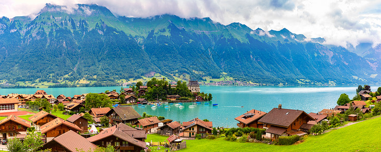 瑞士伊塞尔特瓦德高清图片