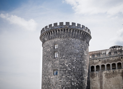 CastelNuovo位于那不勒斯的中世纪城堡图片