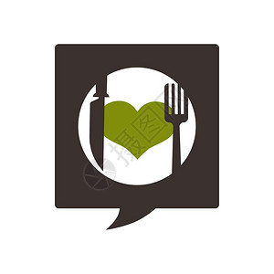 弗伦达奇订阅食品新鲜叶子制品带文字矢量的海报勺子自然生活方式营养素维他命和矿物质的健康饮食盘子的绿色成分带文字矢量的海报勺子背景