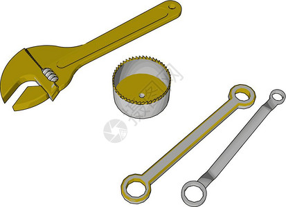 用于紧坚果和螺栓或防止转动的手工具图片