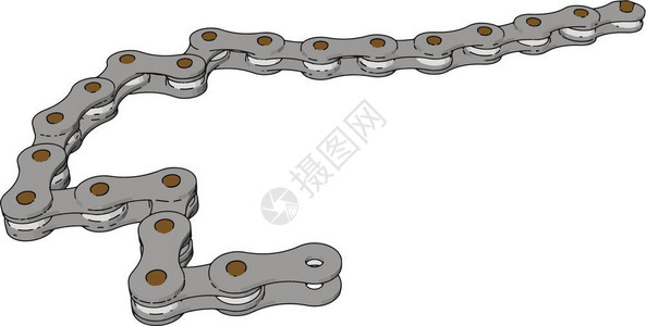 电镀的大多数自行车链都是用普通碳或合金钢镍板合金钢镍制成的以防止生锈病媒颜色图画或插插画