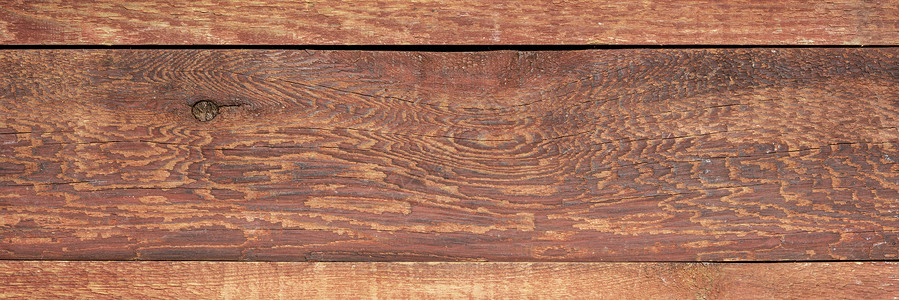 带铁结和钉孔长横条形粗木质纹背景图片