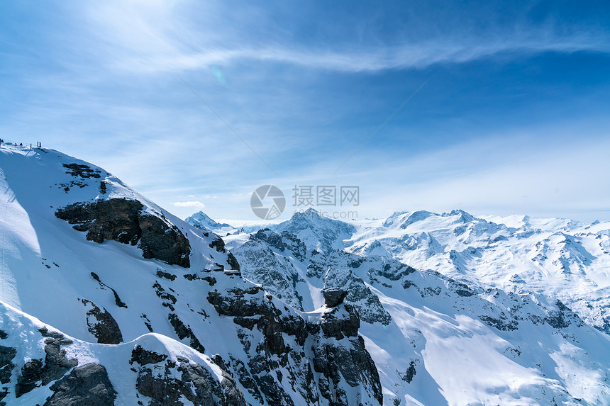 瑞士夏季提特利斯山图片