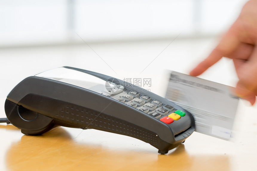 信用卡机网上购物付款图片
