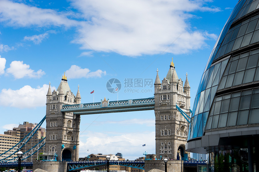 伦敦大塔桥英国伦敦夏季图片