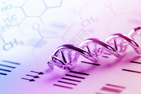 DNA分子实验室试中的化学图片