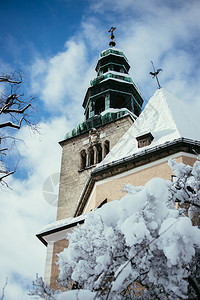 萨尔茨堡白雪教堂图片