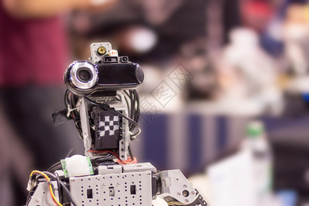 用网络摄像头建造的机器人自建主机器人图片