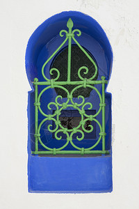 摩洛哥多彩设计窗口图片