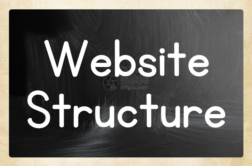 网站结构概念图片