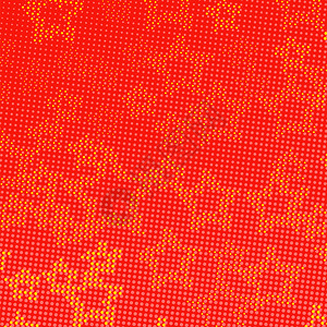 半色星体背景黄红星点纹理流行艺术模式图片
