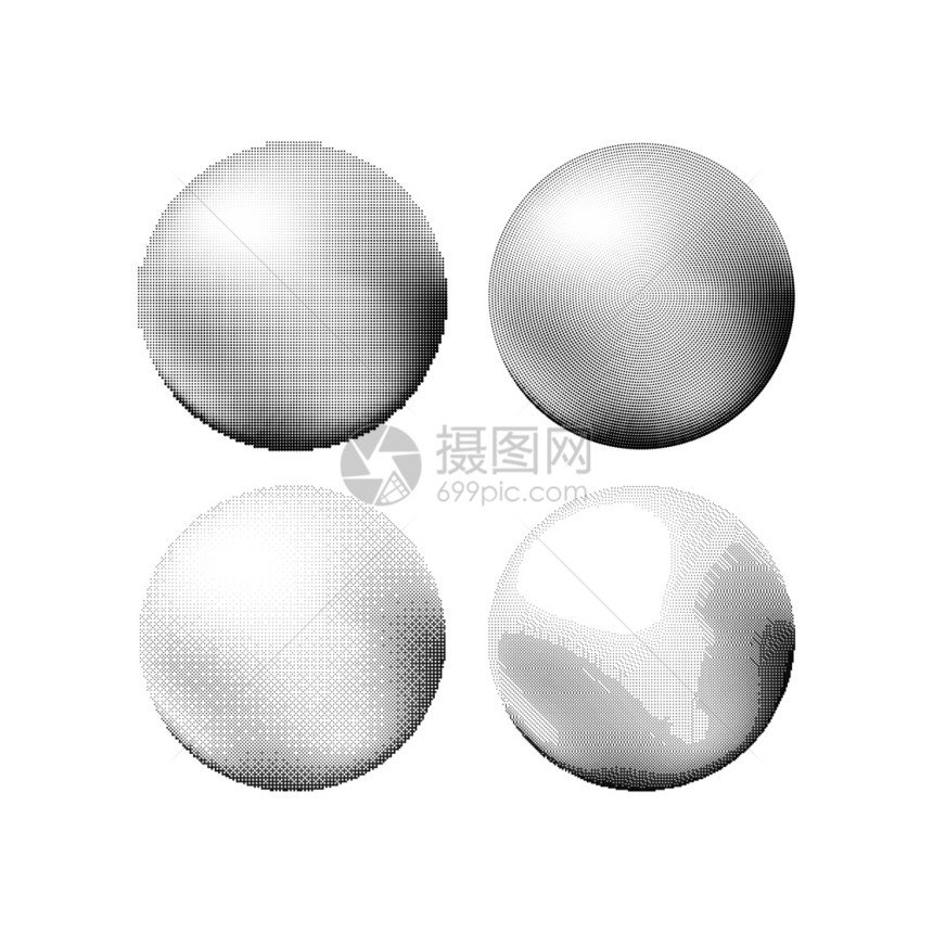 半调模式白背景上的多点球重叠的格龙模板困苦线设计淡化单色点流行的艺术回放半调模式多点球困难线设计淡化单色点图片