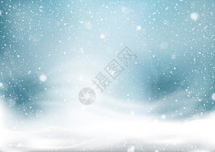 冬季雪暴背景背景图片