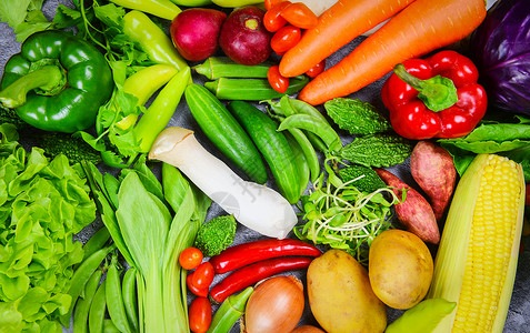 各种选择顶端观点蔬菜及水果背景健康食物清洁用于心脏生命胆固醇饮食健康图片