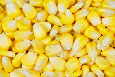 煮熟食品黄玉米背景的角纹理图片