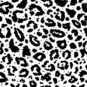 豹纹设计素材无缝豹型野自然形态动物指纹背景