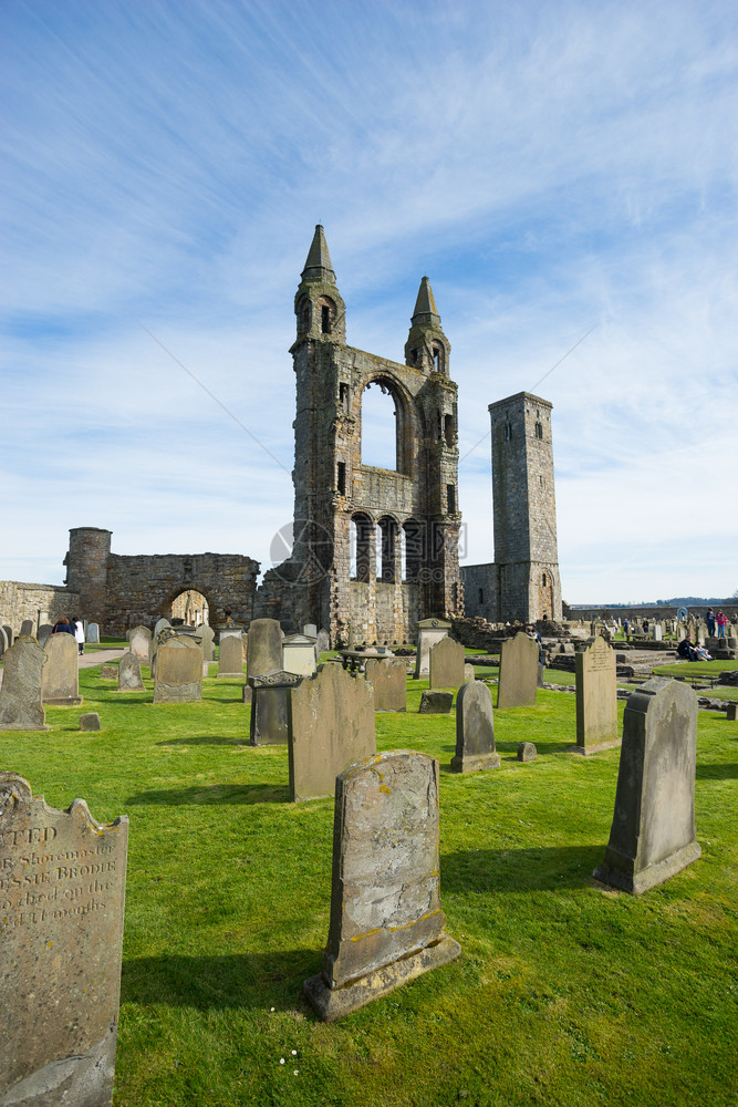 2015年4月日苏格兰圣安德鲁大教堂StenderWScottlandAbriil1025阳光明日图片