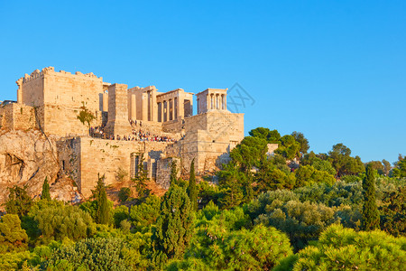 希腊雅典的Achopolis雅典希腊风景图片
