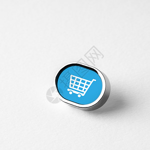 商店按钮素材追溯式计算机键盘上的在线购物和商业图标背景