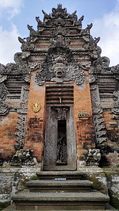 在印尼巴厘的乌布德皇宫内图片