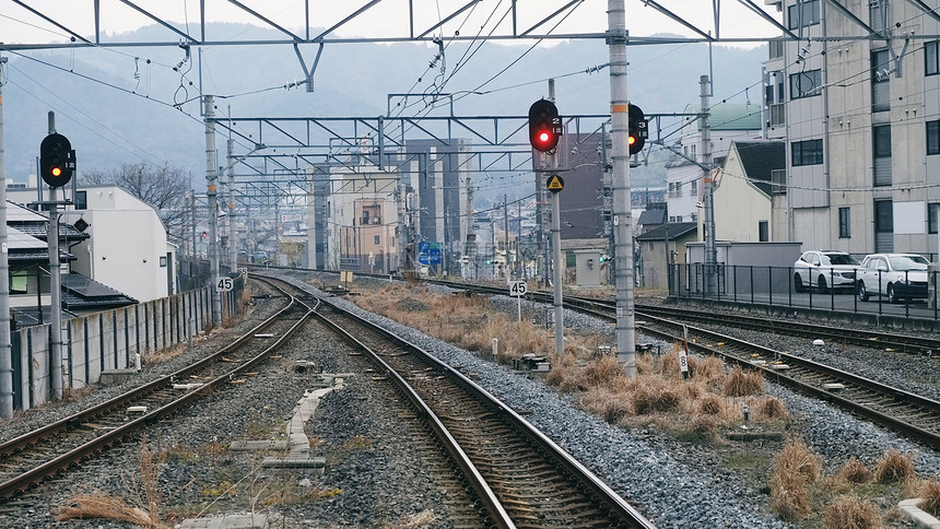 日本铁路火车站图片