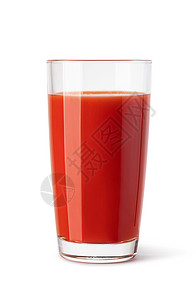 白色背景的西红柿汁番茄图片