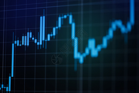 推测证券市场汇率图表价格投资商业金融数字背景蜡笔棒图股或投资者计算机监测器前期交易指标背景