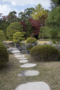 日本京都Nijo城堡花园图片