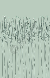 矢量插图花粉抽象设计元素自然背景邀请模板花粉抽象设计图片