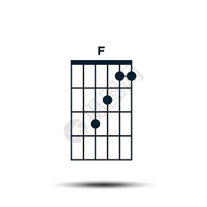 F基本吉他和弦图 图片