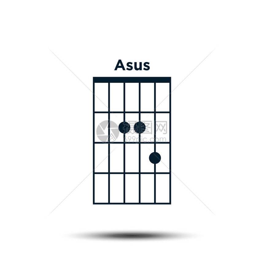 Asus基本吉他和弦图 图片