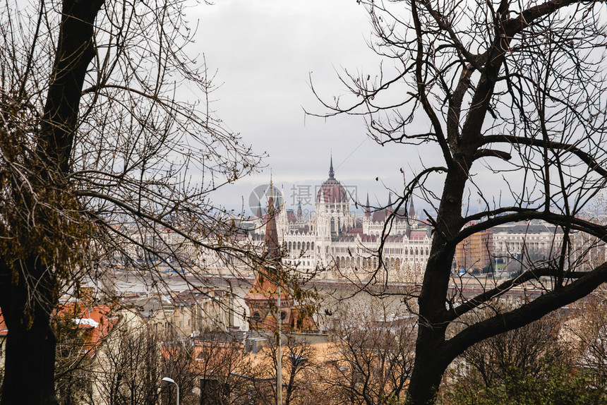 布达佩斯议会和其他官方建筑物的意见图片