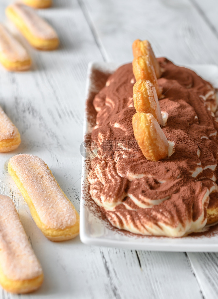 Tiramisu著名的意大利甜点图片