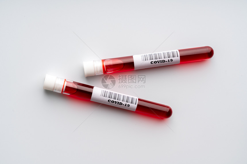 COVID19血样检测本图片