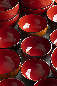 收集传统的红日碗背景图片